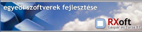 Rxoft // Egyedi szoftverek fejleszt�se